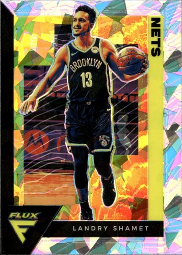 2020-21 Panini Flux - Landry Shamet #18 Cracked Ice Prizm