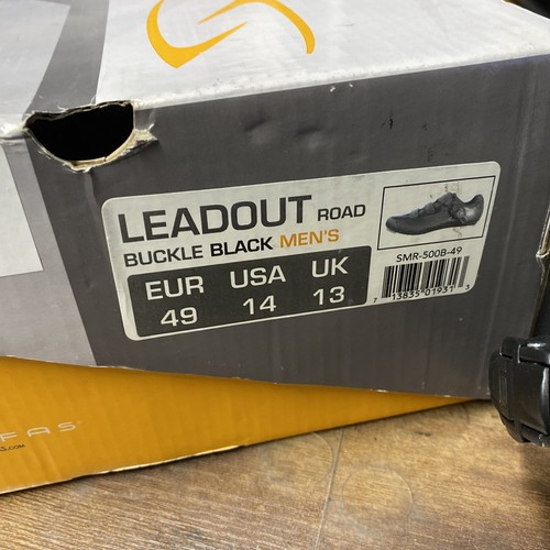 Serfas Leadout Mens Road Cycling Shoes 49 Euro 14 Us (8816-89) - Picture 3 of 7