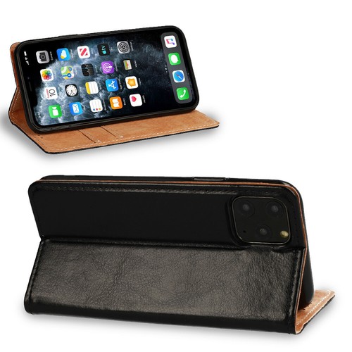 Cuir Véritable Étui pour Portable Livre Rabattable Pochette de Protection Housse - Photo 121/247