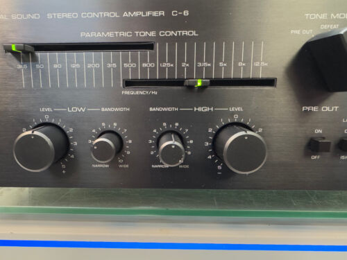 Yamaha C 6 Natural Sound Stereo Control Pre Amplifier Vorverstärker *lesen* - Bild 6 von 23