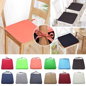 Removable Tie On Chair Cushions Seat Pad Kitchen Dining Garden