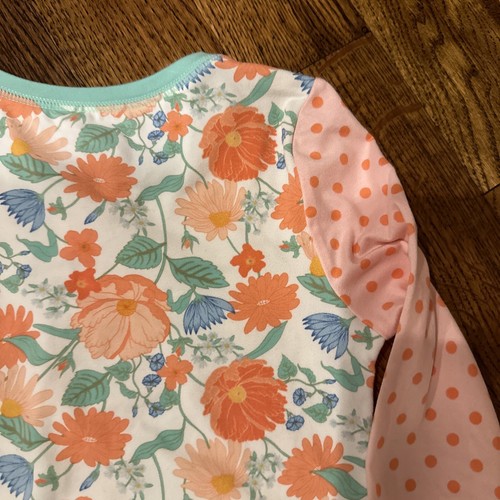 Matilda Jane Dream Girls Chasers Floral Long-sleeve Top size 8 - Picture 12 of 12