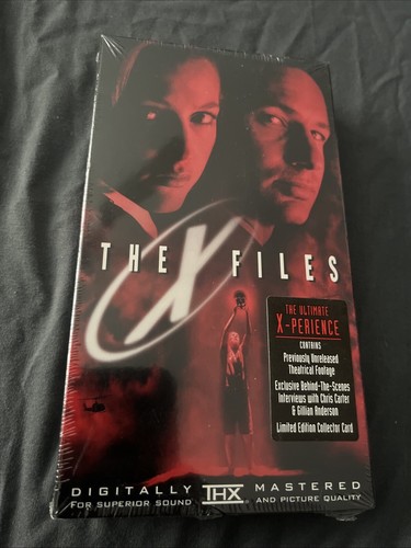 The X-Files: Fight the Future (VHS, 1998) BRAND NEW FACTORY SEALED FOX WATERMARK - Picture 1 of 1