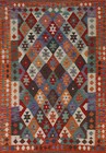 Flatweave Reversible Tribal Kilim Kelim Rugs Handwoven Wool Carpets 6x8 ft