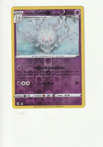 Pokemon Fusion Strike - Pick Your Card 1-130 Complete Your Set PACK FRESH - Picture 149 of 165