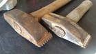2 x combing hammers tiles concrete preperation  house restoration 
