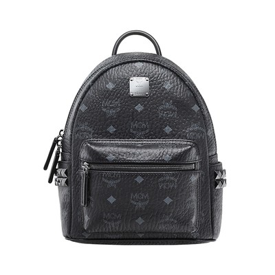 mcm bookbag black