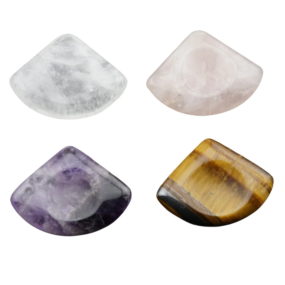 4 PIEZAS Piedra de Preocupación Sectorial Ansiedad Pulgar Bolsillo Meditación Relajación Terapia Alivio Foto 2 de 4