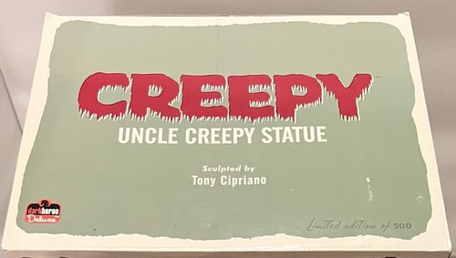 Dark Horse Tío Espeluznante Estatua #459/500 Cómics de Terror Raro ¡Nuevo! - Imagen 10 de 10