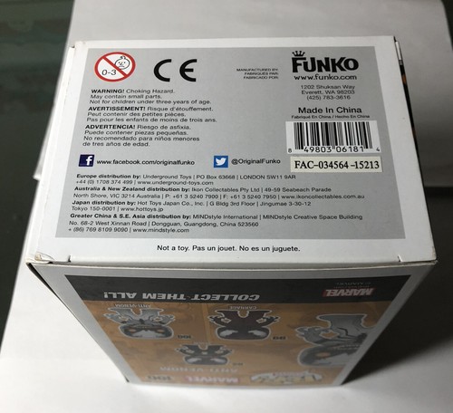 Marvel - Vinilo Funko Pop Anti-Venom #100 - Imagen 6 de 7