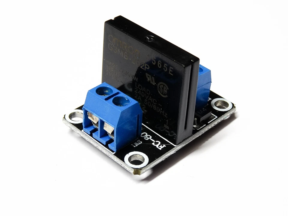 5V 1 Kanal SSR G3MB-202P Solid State Relais Modul Board 240V 2A für Arduino - Bild 3 von 4