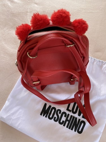 Love Moschino Rucksack Rot - Bild 11 von 14