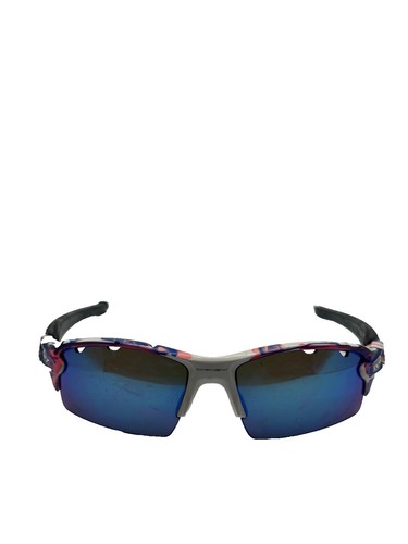 Oakley Juliet X-Metal Sunglasses Titanium Grey Wrap Frames Clear