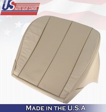 1999 to 2003 For Toyota Camry Solara Driver Bottom Leatherette Seat Cover in Tan