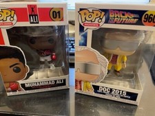 Funko Pop! Sports Legends Muhammad Ali #01 & Back to the Future - Doc 2015 #960