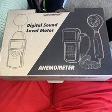 New Pro HVAC Anemometer Handheld CFM Meter Wind Speed Meter 856A Shops Free