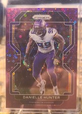 2021 Panini Prizm #130 Purple Disco Danielle Hunter Prizm Color Match