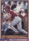 1991 Bowman - Wally Backman #490