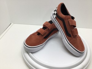 rust colored vans
