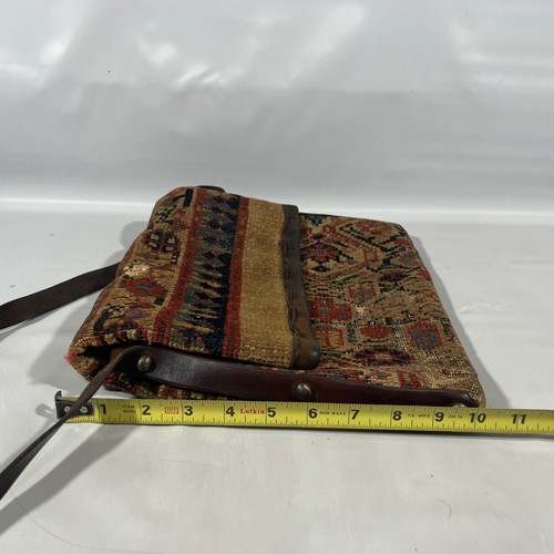 Bolso Raro De Colección Alfombra Bolso Cartera Años 70 The Berkeley Bolso Boho Tejido Tapiz Defecto - Imagen 13 de 14