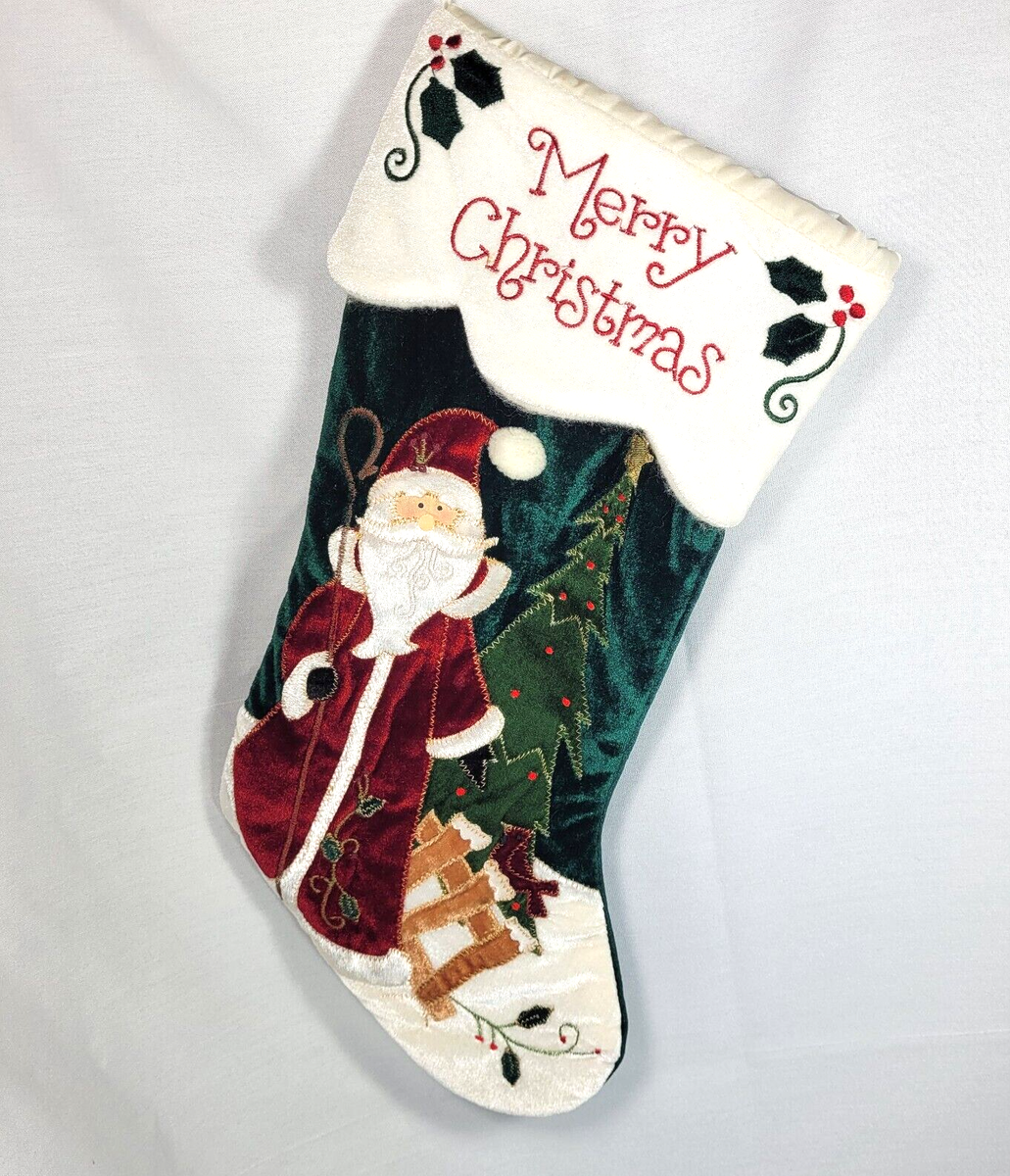Prima Creation Stitched Stocking Santa Claus Father