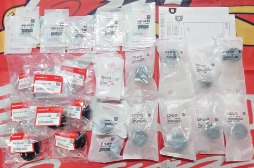 OEM Honda NSX Acura NA1 NA2 Complete Suspension Boot Kit for 1 Car - Foto 1 di 7