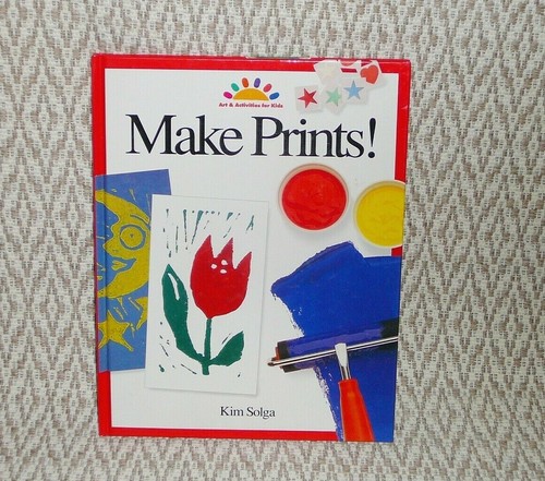 Make Prints Arts & Activities Crafts Book for Kids age 6-11 by Kim Solga - Picture 9 of 9