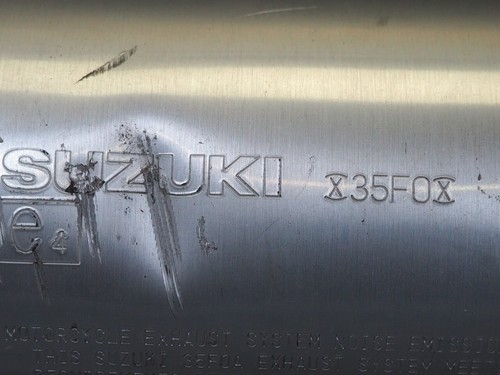 MUFFLER SUZUKI GSXR750Y K2 2000 14310-35F00-H01 19717 - Bild 4 von 8