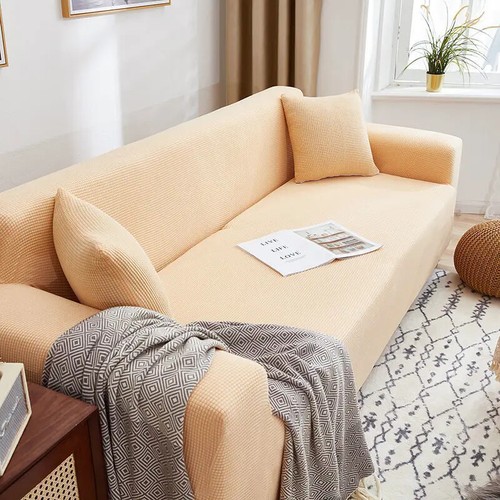 Jacquard Anti-Schmutz Waschbar Elastisch Sessel Sofa Schonbezug Schützen 1/2/3/4 Sitz - Bild 29 von 34