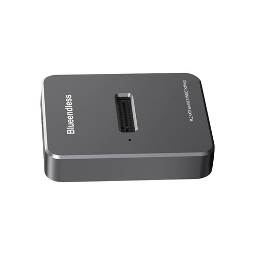 Aluminium Alloy USB 3.1 NVME+SATA SSD Enclosure M Key USB M.2 Docking Station g - Afbeelding 3 van 15