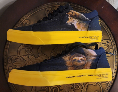 KINDER Vans x National Geographic Old Skool Foto Arche Tiere Größe 3 - Bild 2 von 9