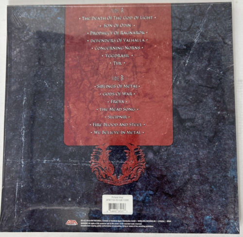 Brothers Of Metal Prophecy Of Ragnarök Vinyl, Limited Edition, Pictured Vinyl - Picture 3 of 4