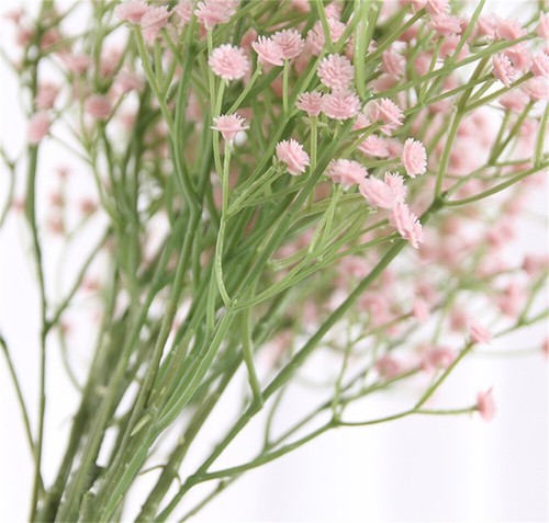 10PCS Artificial Flowers Gypsophila Silk Fake Flowers Bouquet Wedding Home Decor - Picture 12 of 23