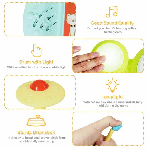 This 3 in 1 mucial instrument toys is perfect learning toy for kids. - Picture 3 of 7