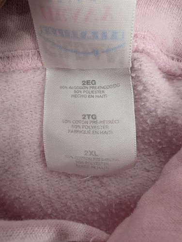 Jon Bon Jovi Back Stage JBJ 2008 Tour Pink Hoodie Sweatshirt Y2K Size 2XL - Picture 15 of 16