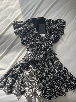 The Kooples Zebra Print Dress - Women s US Small / EU Size 1
