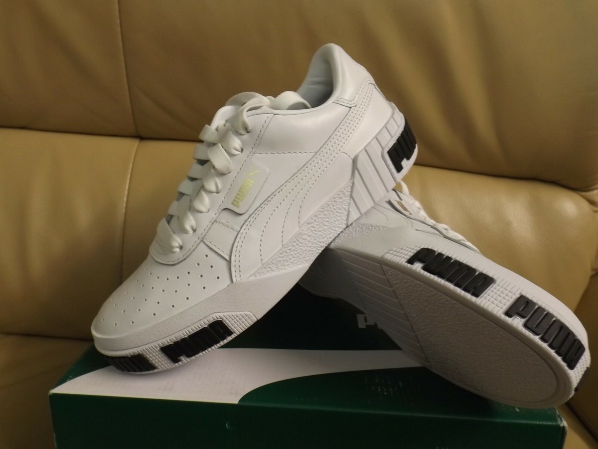 Puma cali 2025 bold white gold