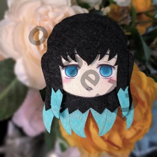 Bolso Cazador de Demonios Colgante Llavero Pinza Tela Fieltro Llavero Broche Cospaly - Imagen 5 de 7