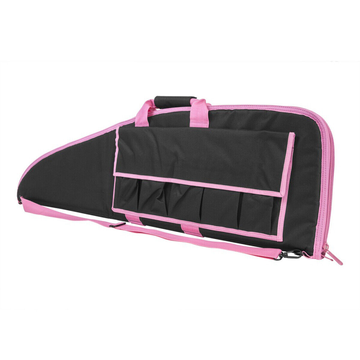 Чехол для винтовки NcSTAR Vism с мягкой подкладкой, 36L x 13H, черный с розовой отделкой #CVPK290736