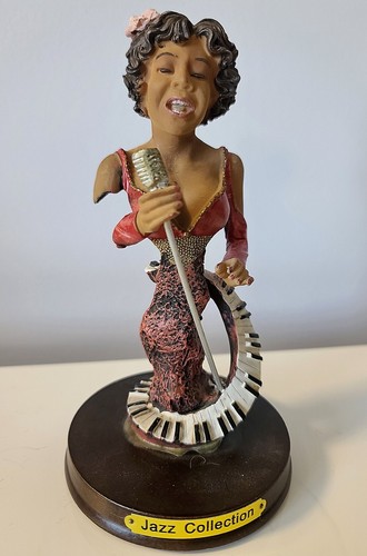 Jazz Sammlung. Lady Jazz Sänger Skulptur - Bild 1 von 7