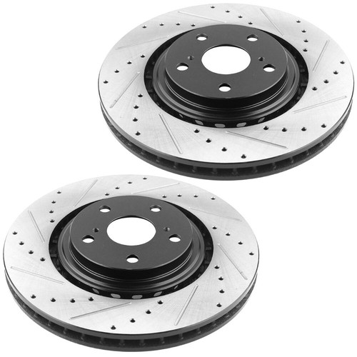Front Brake Rotors + Brake Pads For 2011 2012 2013 2014 - 2020 Toyota Sienna E5 - Bild 3 von 7