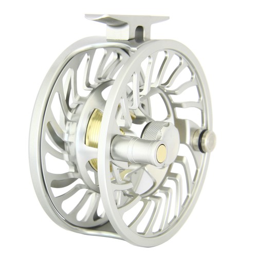 Maxcatch VM Fliegenrolle, wasserdicht, V-förmiger Dorn, schwarz/gunsmoke - Bild 12 von 12