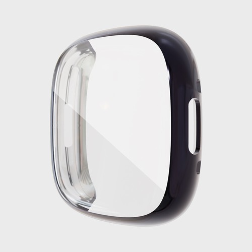 Custodia per Fitbit Versa 4 TPU Custodia Schermo Completo Protezione 360° Bumper Shell Cover - Foto 11 di 20