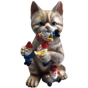 By-Mark-Margot-Mischievous-Cat-Garden-Gnome-Statue-Figurine-Best-Art-Decor
