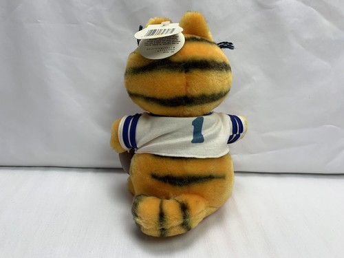 Vtg 9” Garfield And Friends Football Star Dakin Animal Plush Figure Toy - Picture 4 of 9