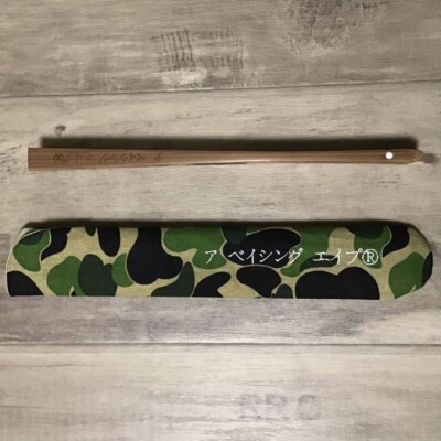 BAPE ABC camo green Japanese folding fan a bathing ape | eBay