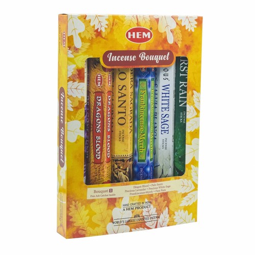 HEM Incense Bouquet Assortment 1 with FREE BURNER - Picture 2 of 3