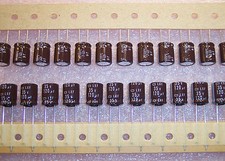 QTY (48) 120uf 35V 105' LOW IMPEDANCE RADIAL ELECTROLYTIC LXF35VB121M10X12.5 NCC