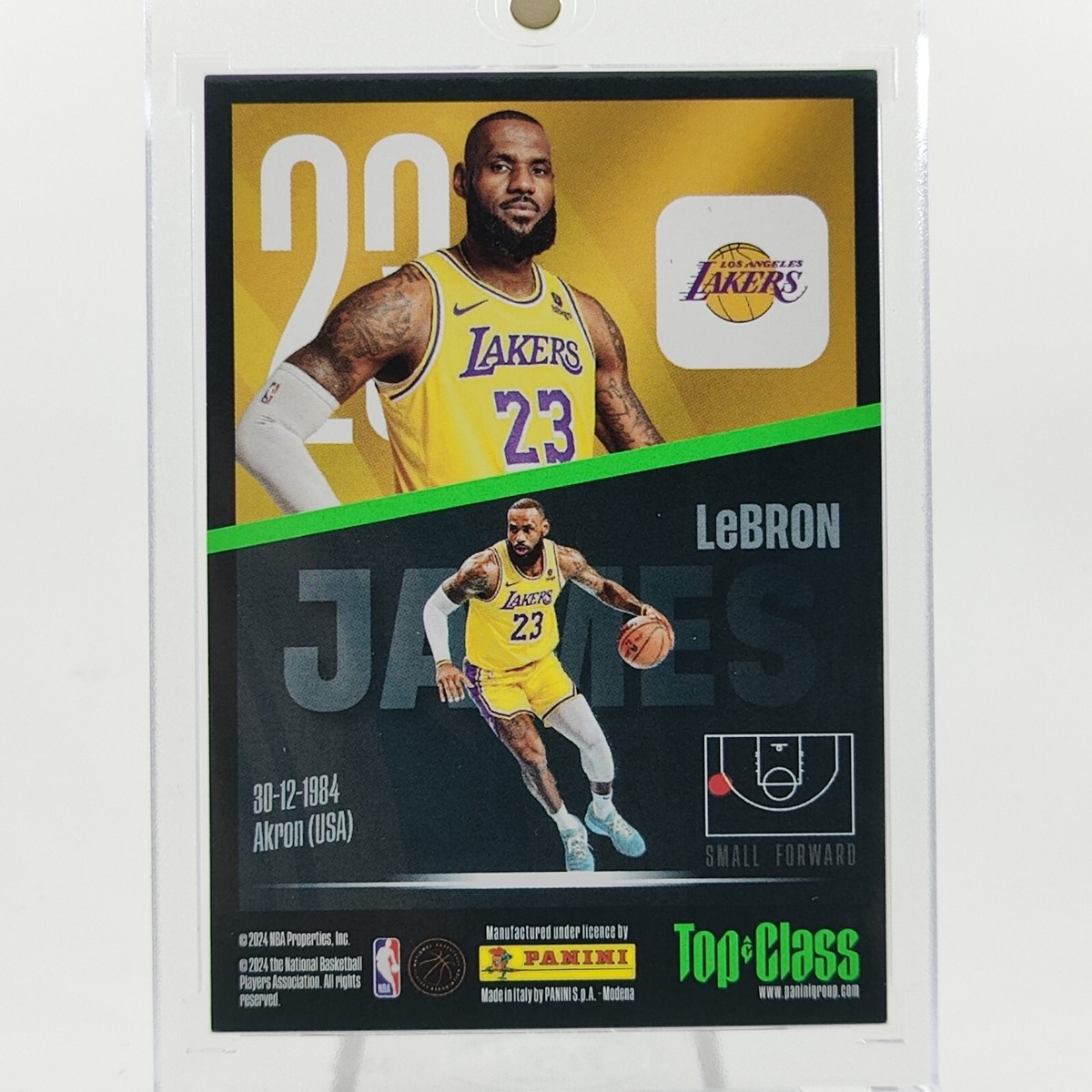 23-24 Panini Origins LeBron James Memorabilia Game-Used