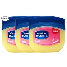 Vaseline Gentle Petroleum Jelly Blue Seal Baby 100ml  Pack of 3 